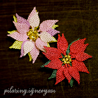 ポインセチアオーナメント